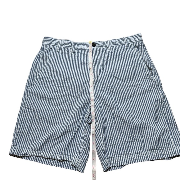 Croft & Barrow Men’s Shorts Navy Blue Striped Size 34 Casual - Picture 5 of 6